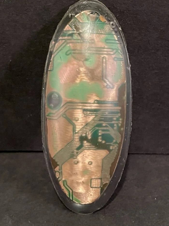 Circuit Board Pendant #28 - Image 2