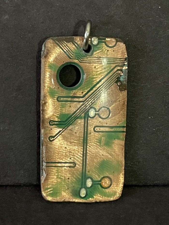 Circuit Board Pendant #22